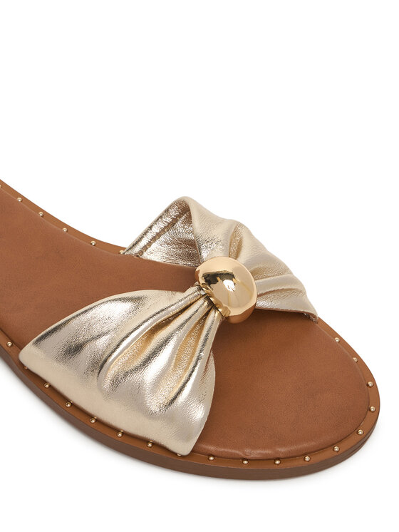 Steve Madden Шльопанці Steve Madden 11005571 Золотий