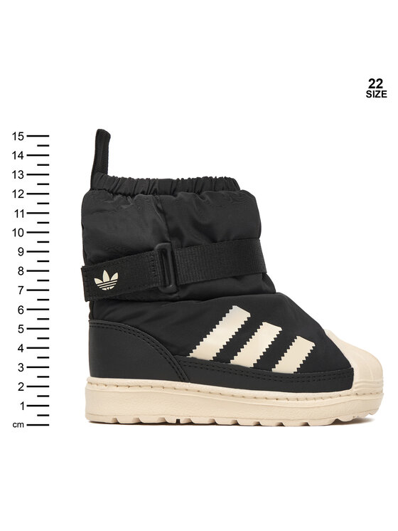 adidas Снігоходи adidas Superstar 360 Boot JQ7951 Чорний