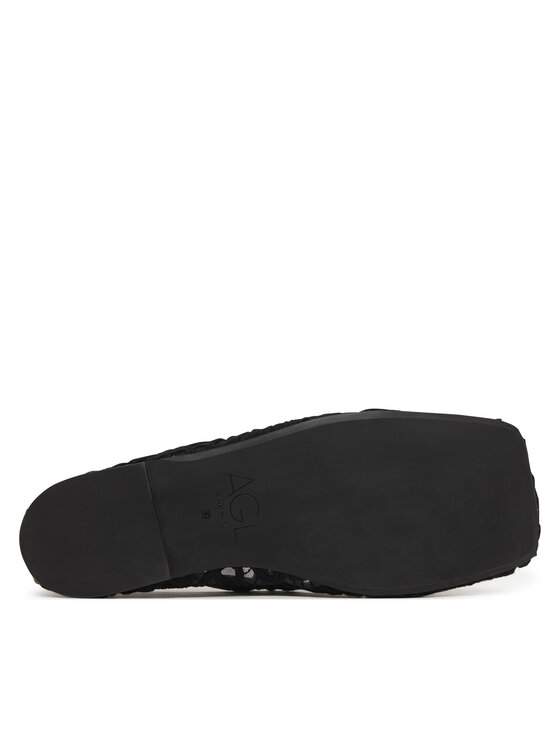 AGL Балетки AGL Ceramic D840007PGK77831013 Чорний