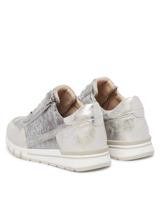 Caprice Sneakersy Caprice 9-23750-46 Srebrny