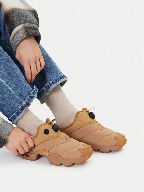 Reebok Шльопанці Reebok EO-INSTAPUMP FURY MULE 100230816 Бежевий