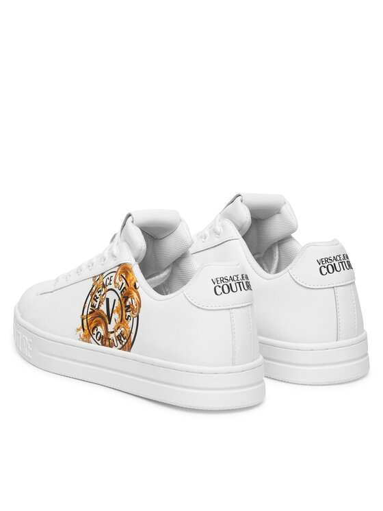 Versace Jeans Couture Снікерcи Versace Jeans Couture 80VA3SK3 ZPB73 3 Білий