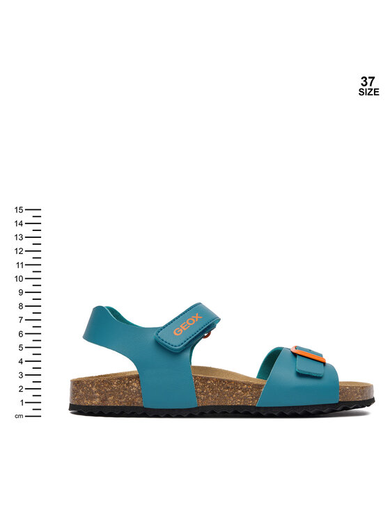 Geox Sandále Geox J Ghita Boy J028LB 000BC C4D2T D Modrá
