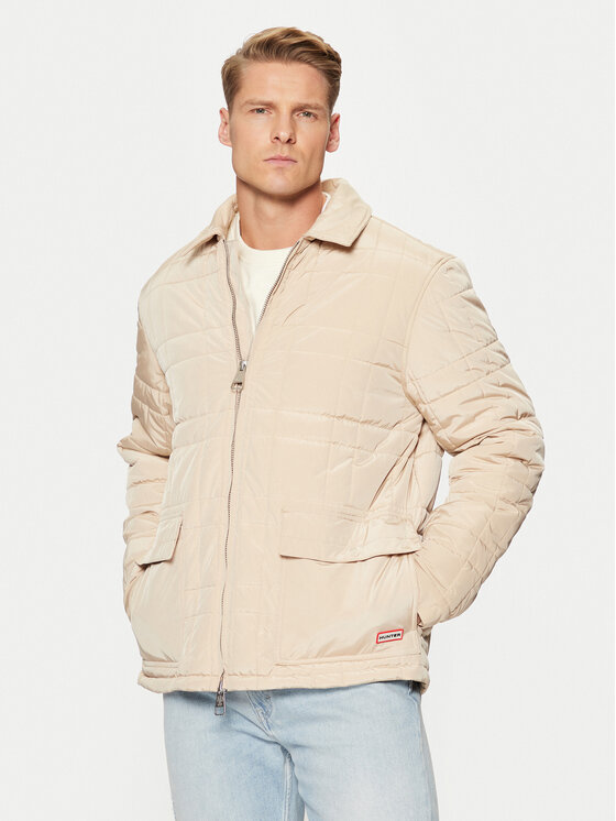 Hunter Hunter Демісезонна куртка Walter HARM0004242 Бежевий Regular Fit