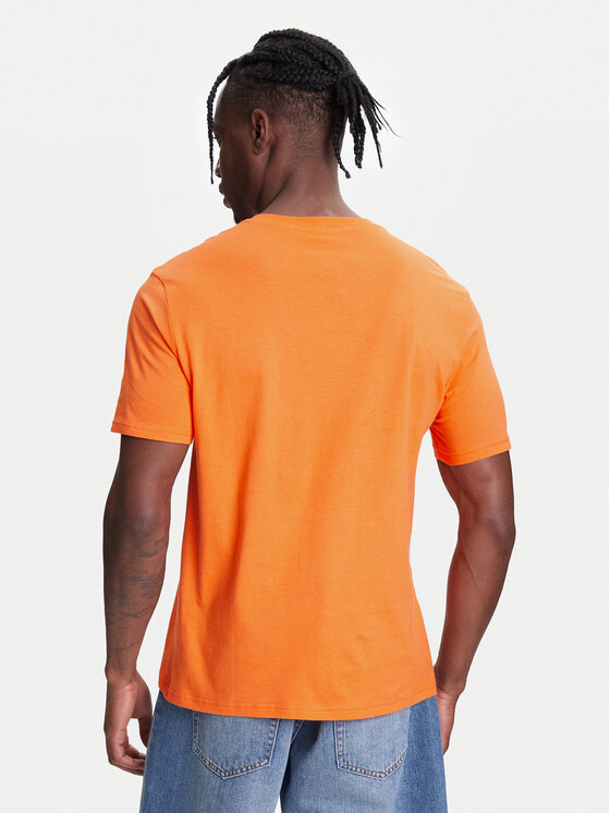 United Colors Of Benetton United Colors Of Benetton Majica 3I1XU1096 Oranžna Regular Fit