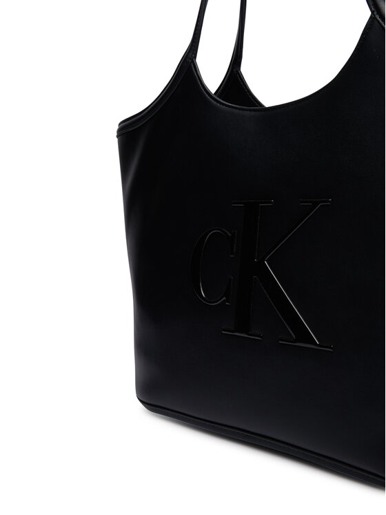 Calvin Klein Kabelka Calvin Klein Bold Ck LV04F3562G Čierna