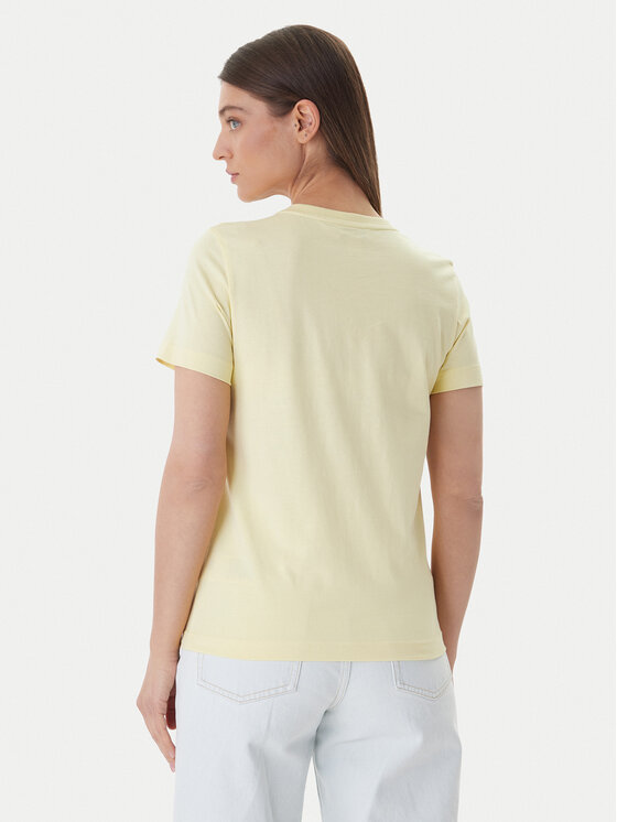 Calvin Klein Jeans Calvin Klein Jeans Camiseta Archive LV047B205G Amarillo Regular Fit