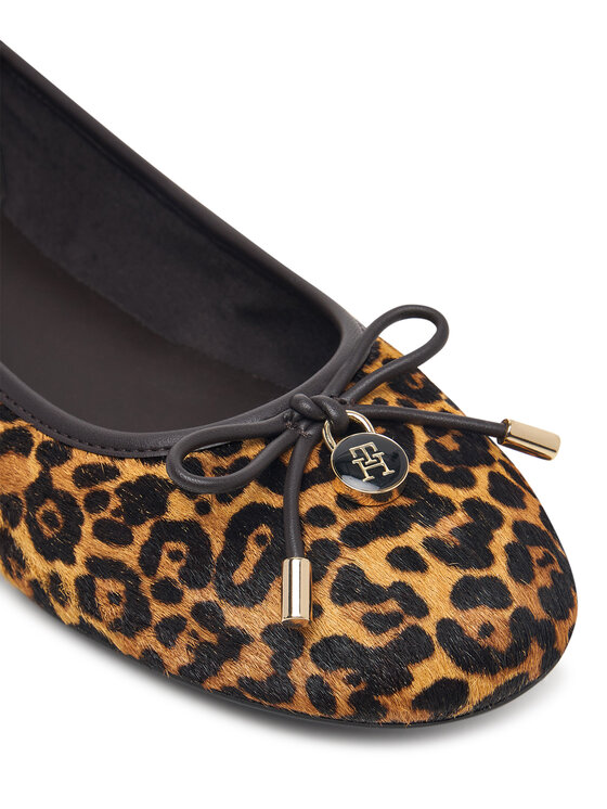 Tommy Hilfiger Balerini Tommy Hilfiger Th Charm Cheetah Ballerina FW0FW09682 Maro