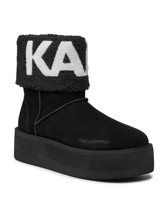 KARL LAGERFELD Снігоходи KARL LAGERFELD KL48552 Чорний
