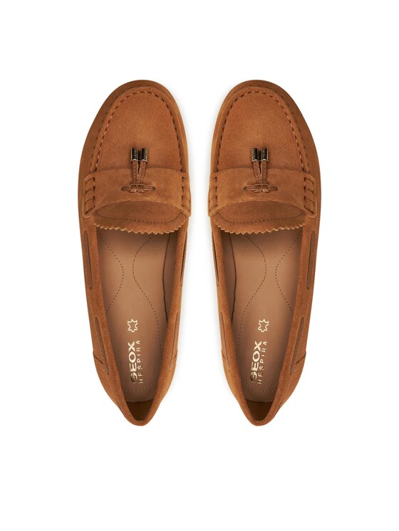 Geox Mokasíny Geox D Vega Moc D35DNA 00022 C6001 Hnědá