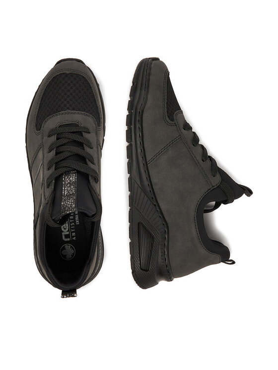 Rieker Sneakersy Rieker M4970-45 Černá
