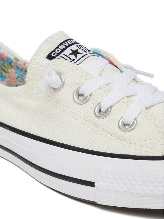 Converse Plátenky Converse Chuck Taylor All Star Shoreline Mini Flowers A14970C Écru