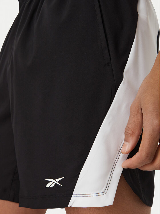 Reebok Reebok Pantalones cortos deportivos Błażej RK25879CCM Negro Regular Fit