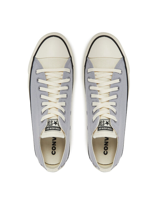 Converse Bambas Converse Chuck Taylor All Star Lift Platform Crafted Laces A12553C Violeta