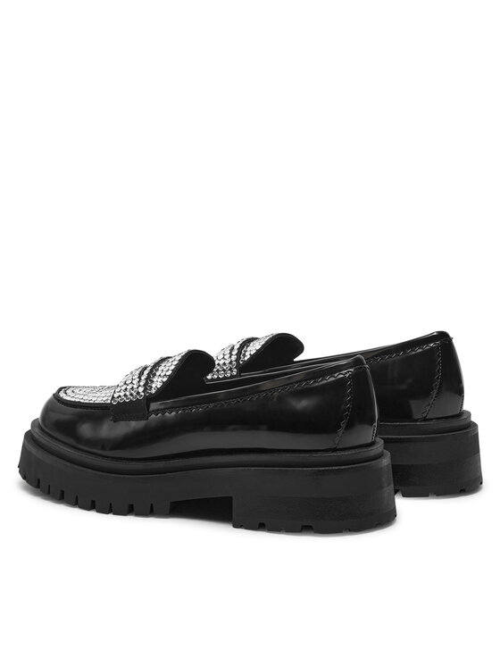 Steve Madden Лофери Steve Madden Longhaul SM11003448 Чорний