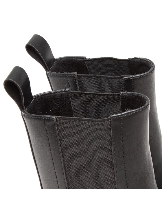 DeeZee Členková obuv s elastickým prvkom DeeZee ZAL90183-1 Čierna