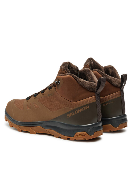 Salomon Трекінгові черевики Salomon Outsnap Climasalomon™ Waterproof L47685000 Коричневий