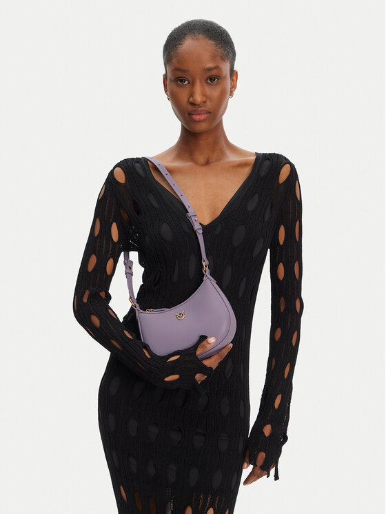 PINKO Bolso PINKO Half Moon Baby PE 25 PLTT 103538 A0F1 Violeta