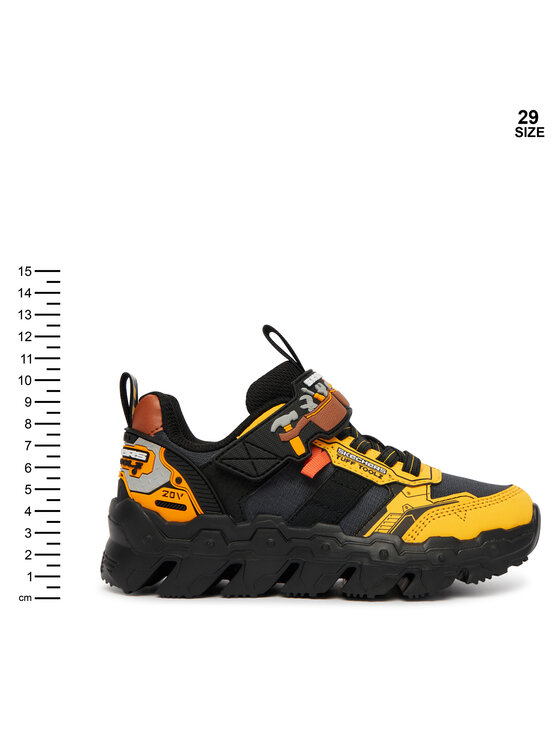 Skechers Sneakersy Skechers Mega-Flex Lite - Tuff Toolz 402130L/YLBK Farebná