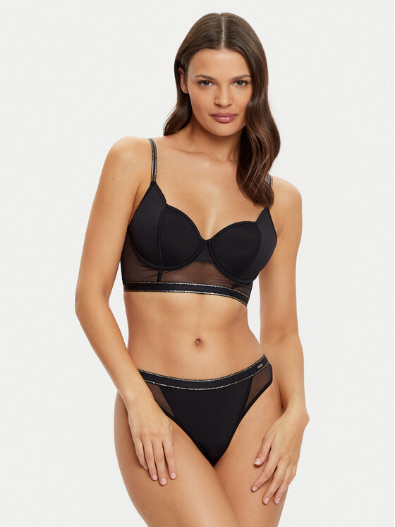 BOSS Boss Liemenėlė su lankeliais Brenda 50520421 Juoda