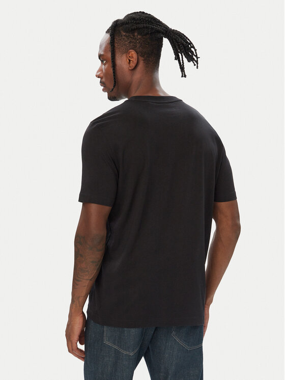 HUGO HUGO Camiseta Dirom 50570844 Negro Regular Fit
