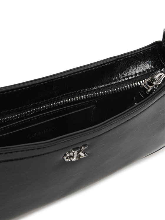 Calvin Klein Τσάντα Calvin Klein Ck Metallic Small Shoulder Bag LV04F3304G Μαύρο
