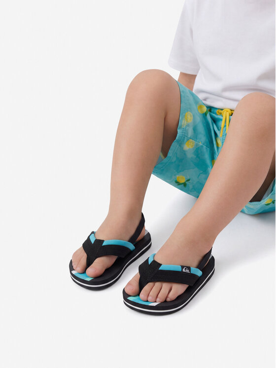 Quiksilver Босоніжки Quiksilver EO-QUILTED DUNE CQ10050TBA Чорний