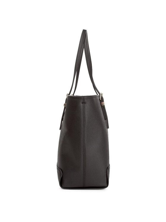 Tommy Hilfiger Torbica Tommy Hilfiger Honey Med Tote AW0AW04547 Crna