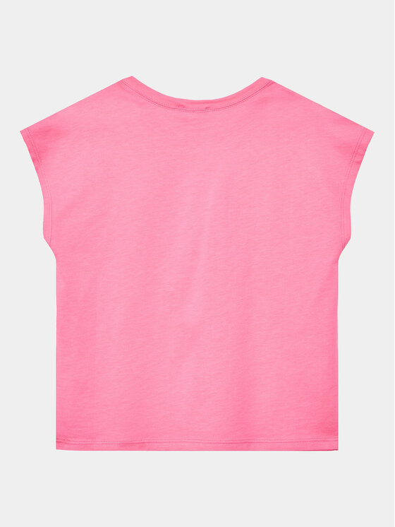 United Colors Of Benetton United Colors Of Benetton Majica 3I1XC10C0 Roza Regular Fit