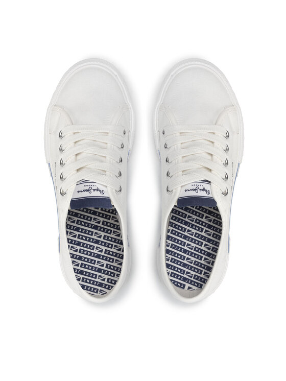Pepe Jeans Kedai Pepe Jeans Brady Boy Basic PBS30527 Balta