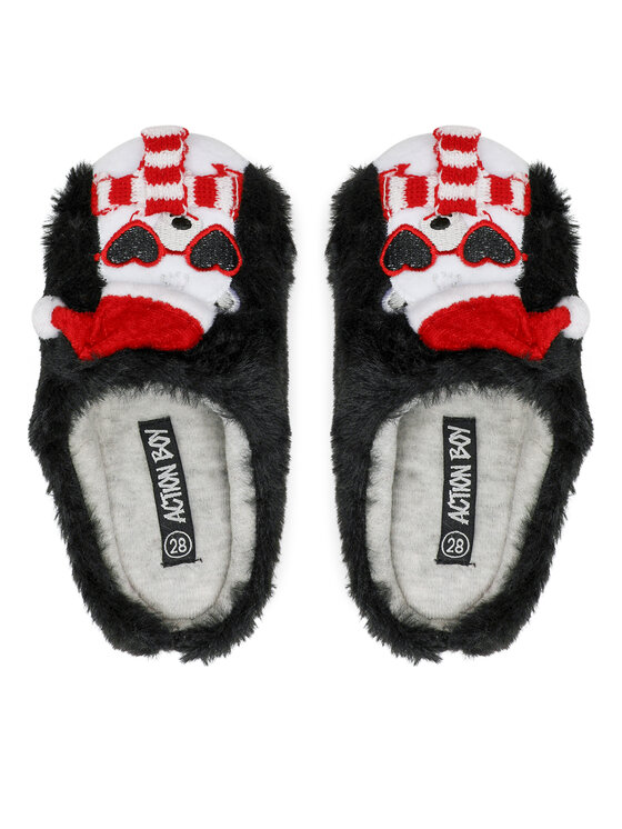 Action Boy Papuče Action Boy 22SAG5005 Čierna