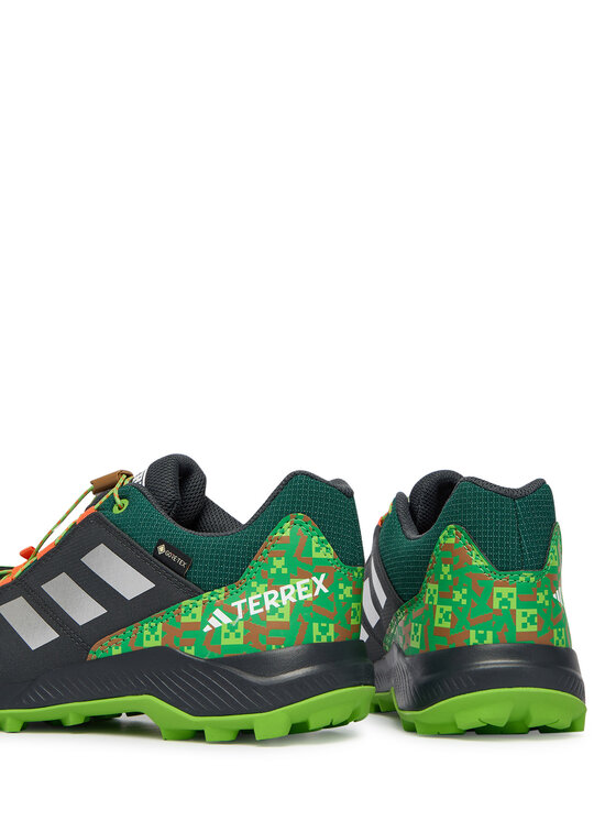 adidas Трекінгові черевики adidas Minecraft Terrex Gore-Tex Hiking JR1314 Зелений