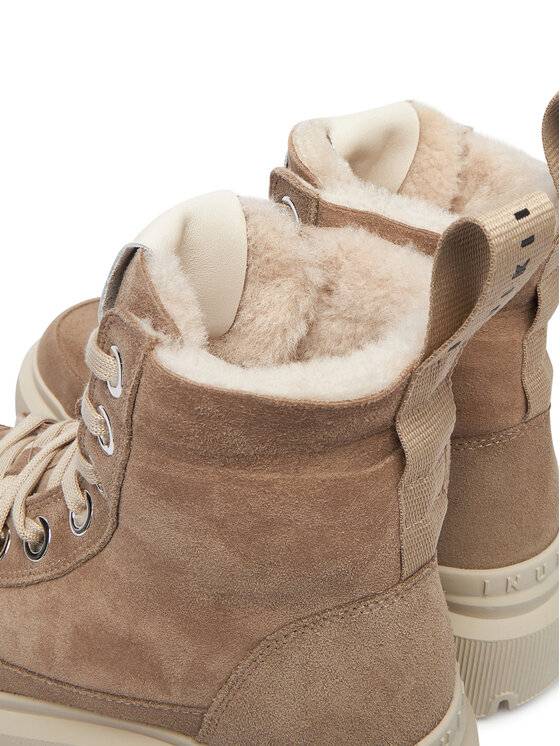 Inuikii Kotníková obuv Inuikii Matilda Shearling 1002.002.0012 Béžová