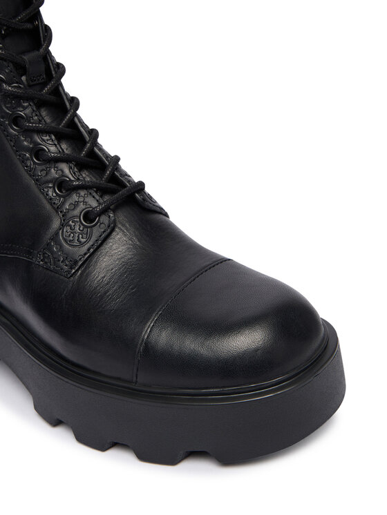 Tory Burch Turistická obuv Tory Burch T Monogram Lug 178112 Černá