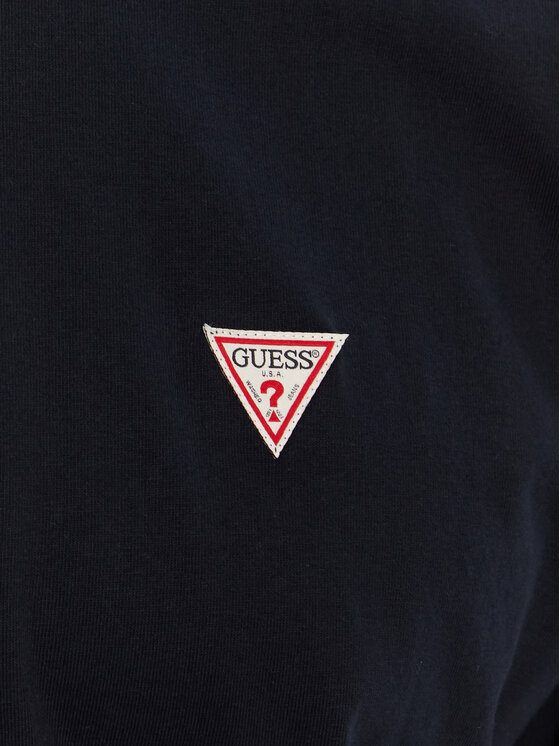 Guess Jeans Guess Jeans Camiseta M4YI46 K8FQ4 Azul marino Regular Fit