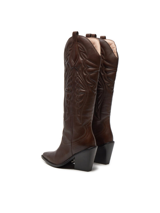 Bronx Kovbojské topánky Bronx Western 14177-J Hnedá