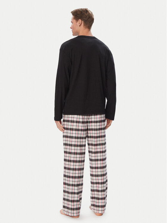 Tommy Hilfiger Tommy Hilfiger Pijama UM0UM04045 Negro Regular Fit