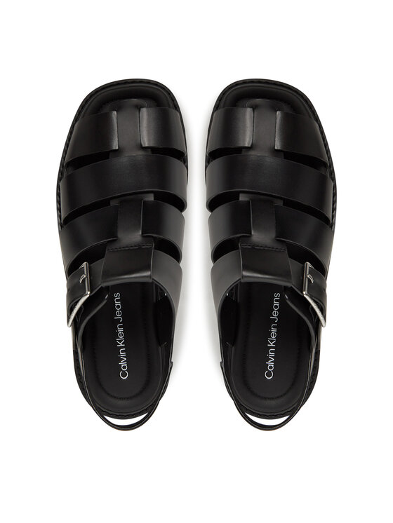 Calvin Klein Jeans Sandalias Calvin Klein Jeans Sq Molded Sdl Fisherman Mg Wn YW0YW01700 Negro