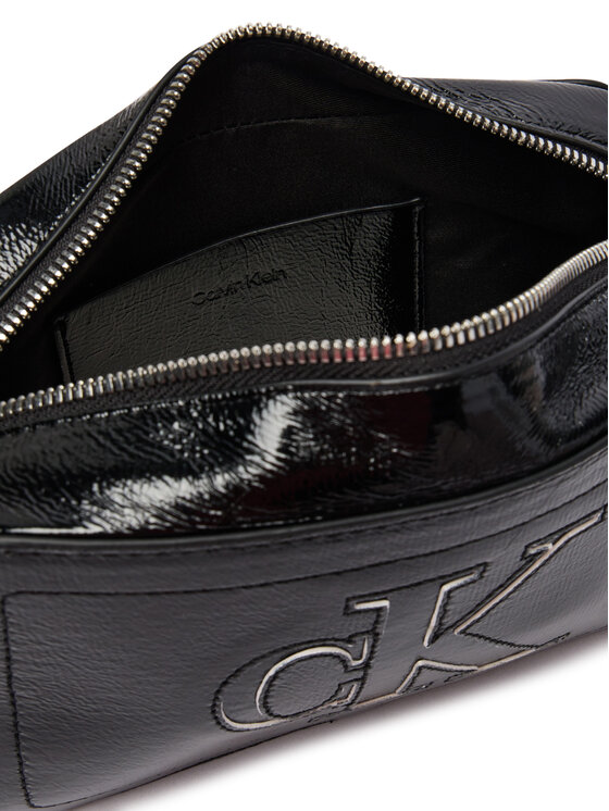 Calvin Klein Τσάντα Calvin Klein Bold Ck Outline Camera Bag LV04F3685G Μαύρο