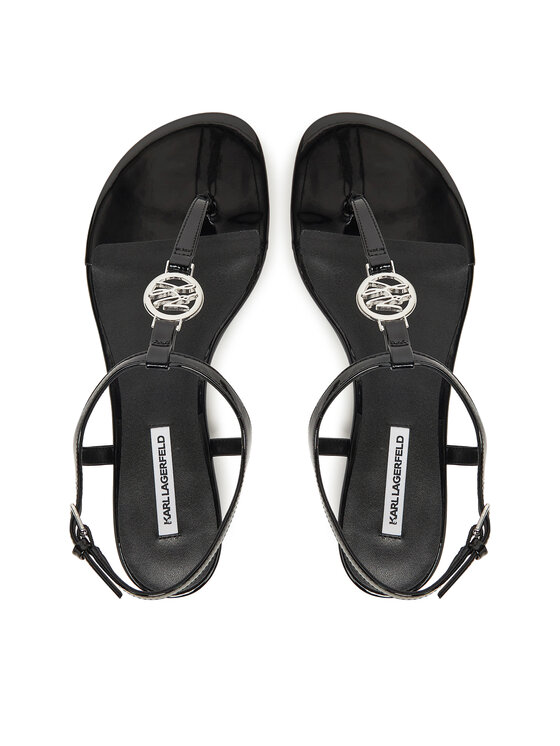 KARL LAGERFELD Босоніжки KARL LAGERFELD KL82515 Чорний