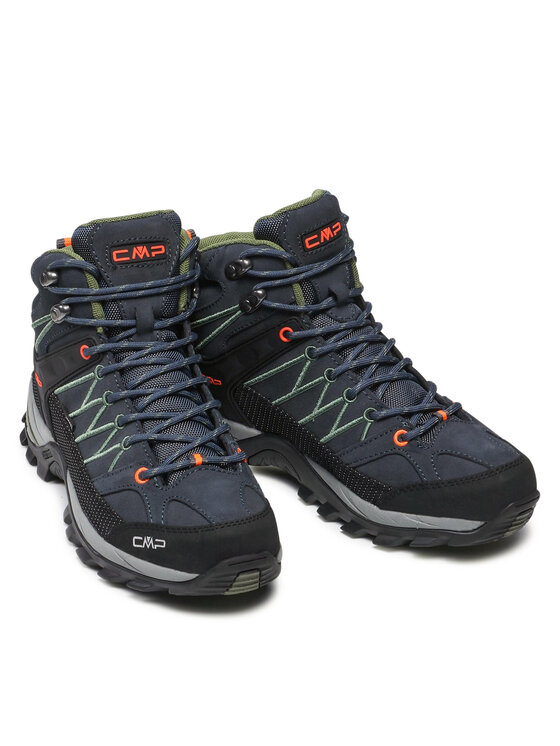 CMP Трекінгові черевики CMP Rigel Mid Trekking Shoe Wp 3Q12947 Cиній
