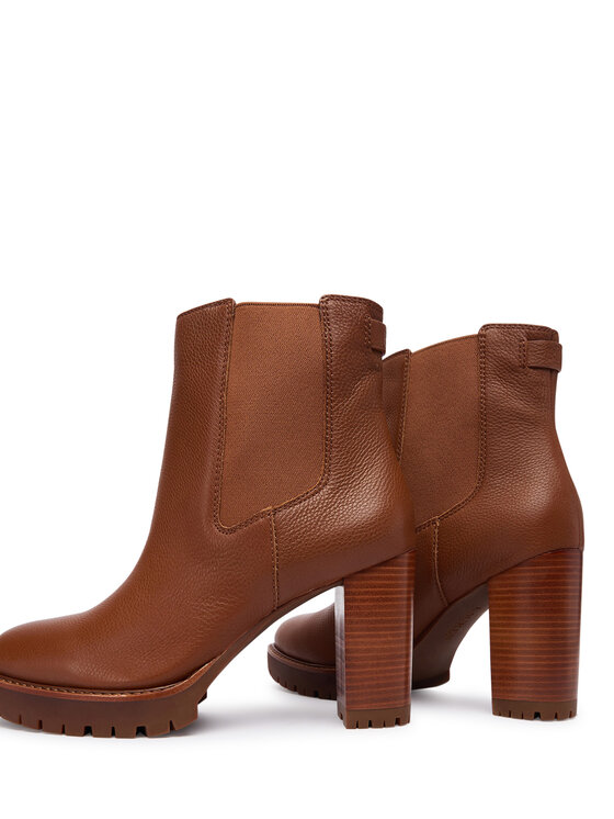 LAUREN RALPH LAUREN Botki LAUREN RALPH LAUREN 802974391002 Brązowy