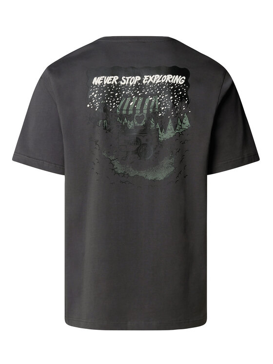 The North Face The North Face Camiseta Powder Days NF0A8E4D Gris Relaxed Fit