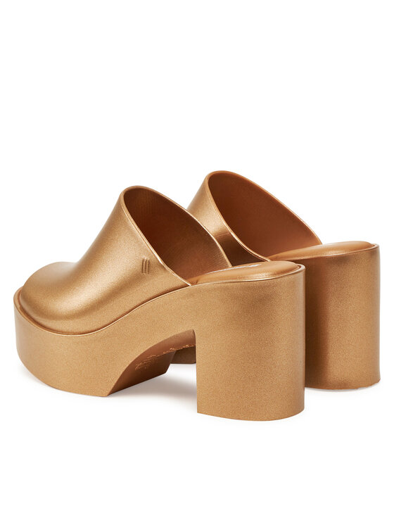 Melissa Nazouváky Melissa Melissa Mule Hype Metallic Ad 36497 Zlatá
