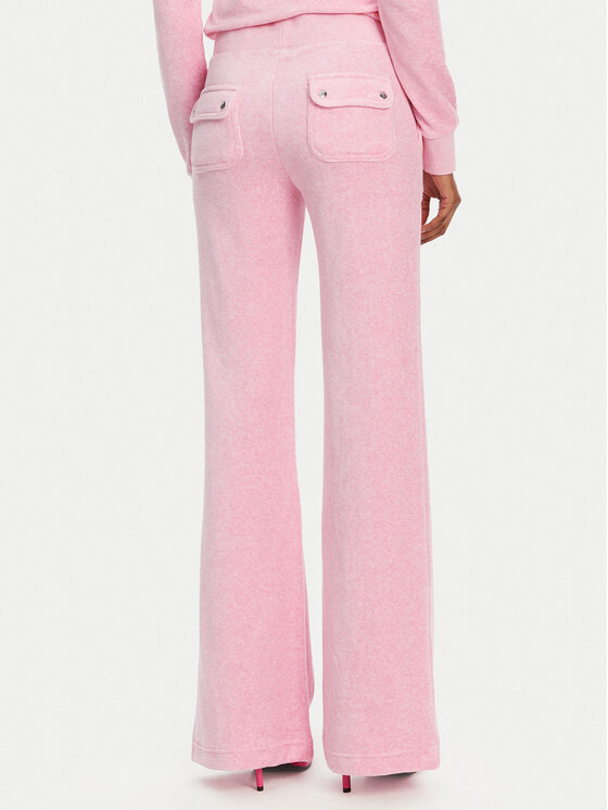 Juicy Couture Juicy Couture Jogginghose Layla JCSEBJ001 Rosa Flared Leg