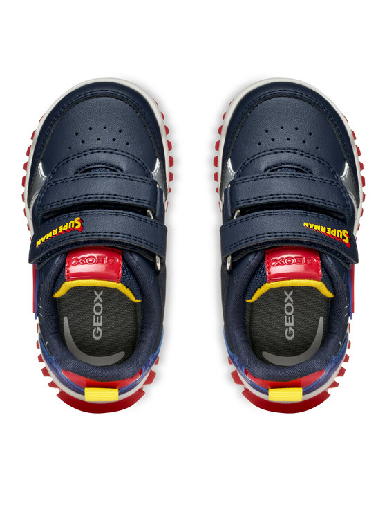 Geox Sneakersy Geox B Lightyloo B565ZB 000BC C4226 Granatowy