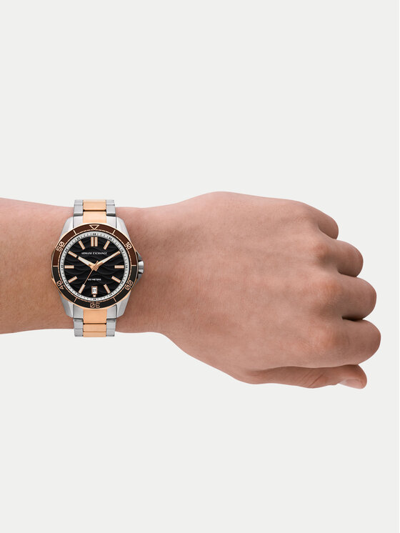 Armani Exchange Годинник Armani Exchange Spencer AX1962 Коричневий