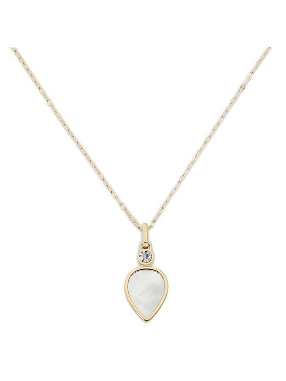 Fossil Náhrdelník Fossil JF04248710 Zlatá