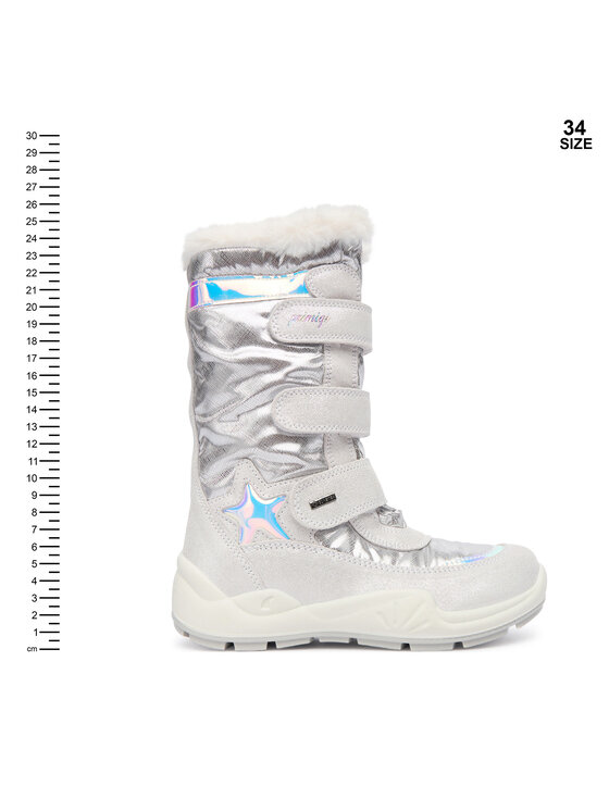 Primigi Cizme de zăpadă Primigi GORE-TEX 8881666 S Argintiu