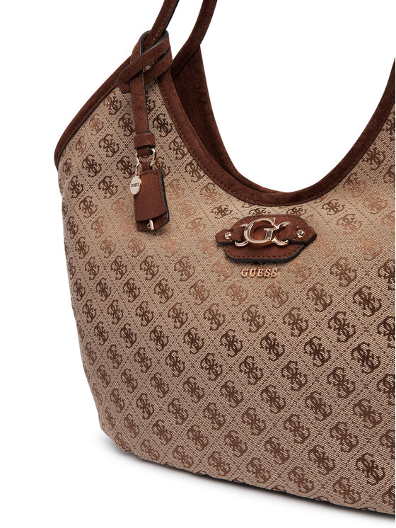 Guess Torebka Guess Samantha HWJG23 13230 Brązowy jasny